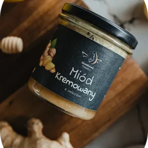 Miód Kremowany z Imbirem